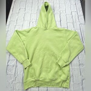 TNA Fleece Boyfriend Hoodie Pullover Mint Green Women’s Sz XS